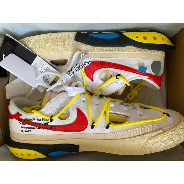 NIKE - Off-White × Nike Blazer Low 27.5cmの通販 by mk's shop ...