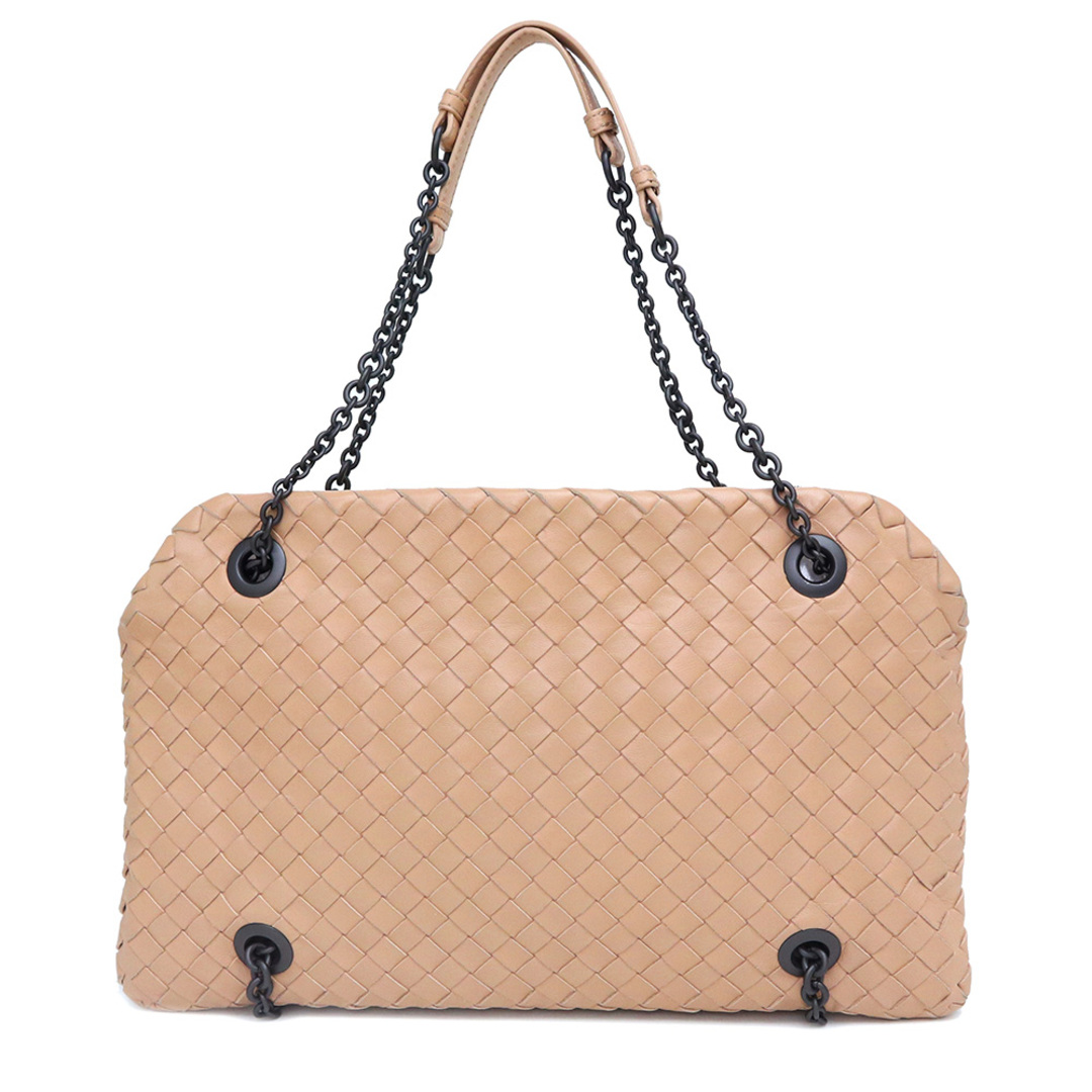 Bottega Veneta(ボッテガヴェネタ)のボッテガヴェネタ イントレチャート チェーン ショルダーバッグ（中古） レディースのバッグ(ショルダーバッグ)の商品写真