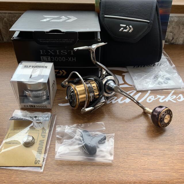 DAIWA - 18イグジスト LT-3000XH SLPカスタムパーツ多数 純正パーツ