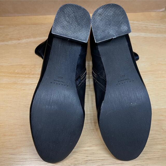 ショートブーツ 黒　チャカン　ミドル丈ブーツ ブーツ レディースの靴/シューズ(ブーツ)の商品写真