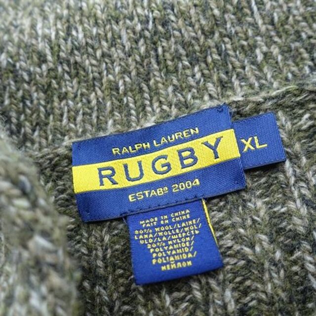 Ralph Lauren(ラルフローレン)のRALPH LAUREN RUGBY SHAWL COLLAR SWEATER メンズのトップス(ニット/セーター)の商品写真