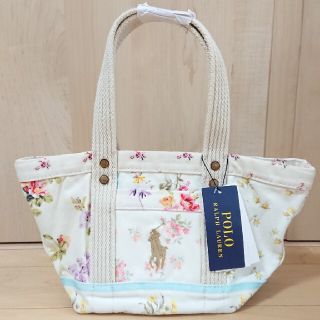 ポロラルフローレン(POLO RALPH LAUREN)のろーちゃん様 専用 ラルフローレン 花柄 キャンバス トートバッグ(トートバッグ)