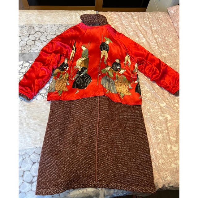 Yohji Yamamoto(ヨウジヤマモト)のyohji yamamoto 95aw 鹿鳴館コート メンズのジャケット/アウター(チェスターコート)の商品写真