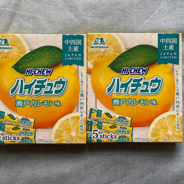 森永製菓(モリナガセイカ)の中四国限定森永ハイチュウ瀬戸内レモン味2箱セット商品 食品/飲料/酒の食品(菓子/デザート)の商品写真