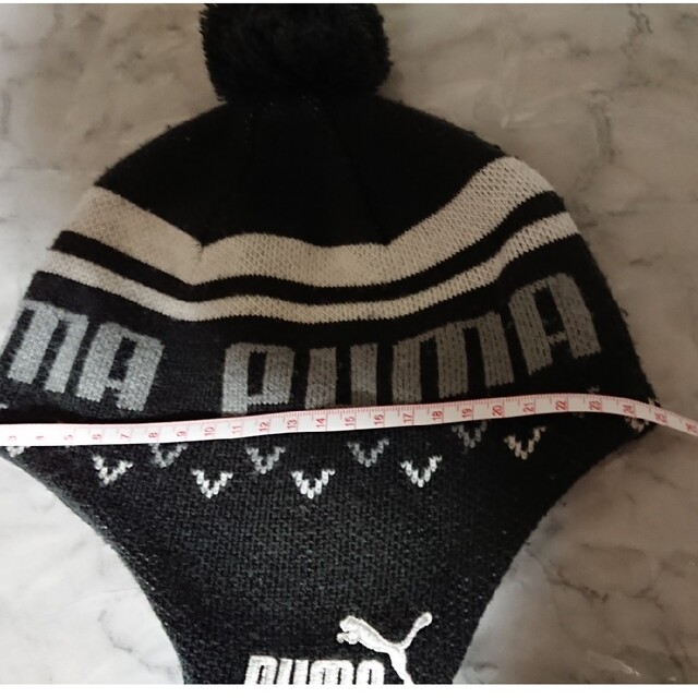 PUMA(プーマ)のプーマ ニット帽 キッズ/ベビー/マタニティのこども用ファッション小物(帽子)の商品写真