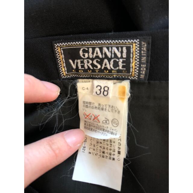 サイズ38 ヴェルサーチ（Versace）ベルト黒スカート 6