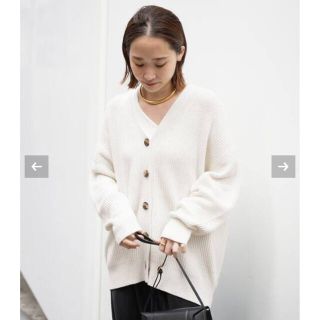 アパルトモンドゥーズィエムクラス(L'Appartement DEUXIEME CLASSE)の  人気☆EVERYDAY I LIKE.カーディガン☆新品！(カーディガン)