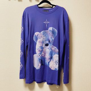 シヴァーライズ(CIVARIZE)の【TRAVAS TOKYO】くまロンT〈パープル〉(Tシャツ(長袖/七分))