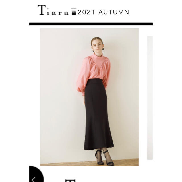 正規通販 tiara - ティアラ　ロングタイトスカート tiara ロングスカート