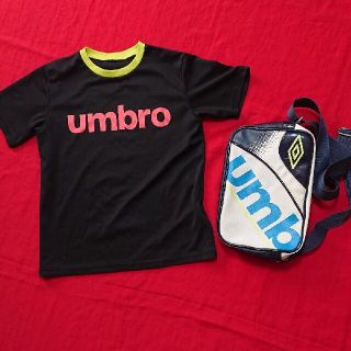 アンブロ(UMBRO)の❤️umbro❤️ Tシャツ&ショルダーバッグ2点セット(Tシャツ/カットソー)