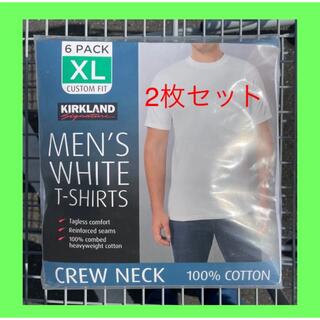 カークランドTシャツ クルーネック半袖2枚セット(Tシャツ/カットソー(半袖/袖なし))