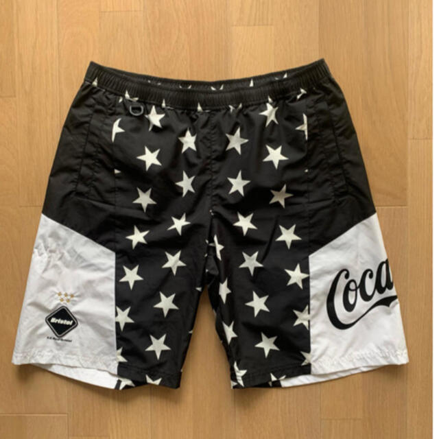 メンズFCRB COCA COLA SHORTS サイズL