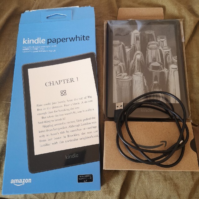 【新品未使用】Kindle Paperwhite (11世代) 8GB 広告付き スマホ/家電/カメラのPC/タブレット(電子ブックリーダー)の商品写真