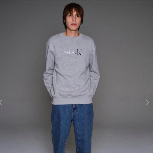 palace calvin klein CK1 クルーネック スウェットシャツ