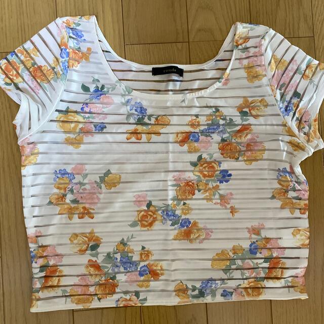 rienda(リエンダ)のリエンダ　Ｔシャツ レディースのトップス(Tシャツ(半袖/袖なし))の商品写真