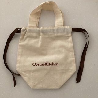 Cosme Kitchen  巾着　コスメキッチン オリジナルエコバッグ(エコバッグ)