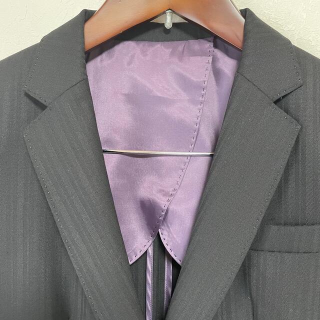 【超美品】RU アールユー パンツスーツ 三点 2 OL ビジネス 春秋冬 黒