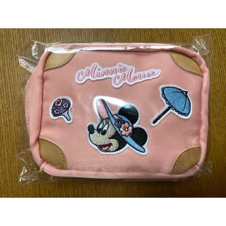 ディズニー(Disney)のkkさん専用　ディズニー　Happyくじ　トラベルポーチ賞　ミニー(キャラクターグッズ)