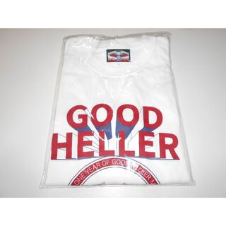 024001● 未使用 GOOD HELLER ロンT L ホワイト (Tシャツ/カットソー(七分/長袖))