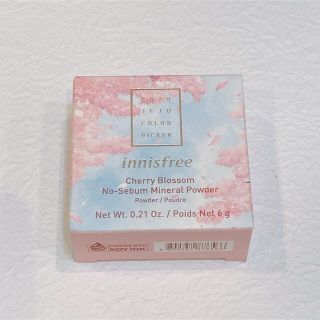 イニスフリー(Innisfree)の新品未開封　イニスフリー　ノーセバムミネラル　チェリーブロッサム　桜　限定(フェイスパウダー)