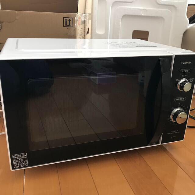 送料込】TOSHIBA ER-SM17(W)電子レンジ - 電子レンジ