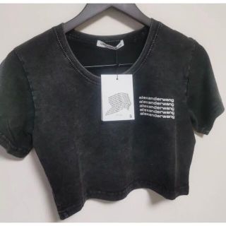 アレキサンダーワン(Alexander Wang)の(新品)アレキサンダーワン クロップTシャツ(Tシャツ(半袖/袖なし))