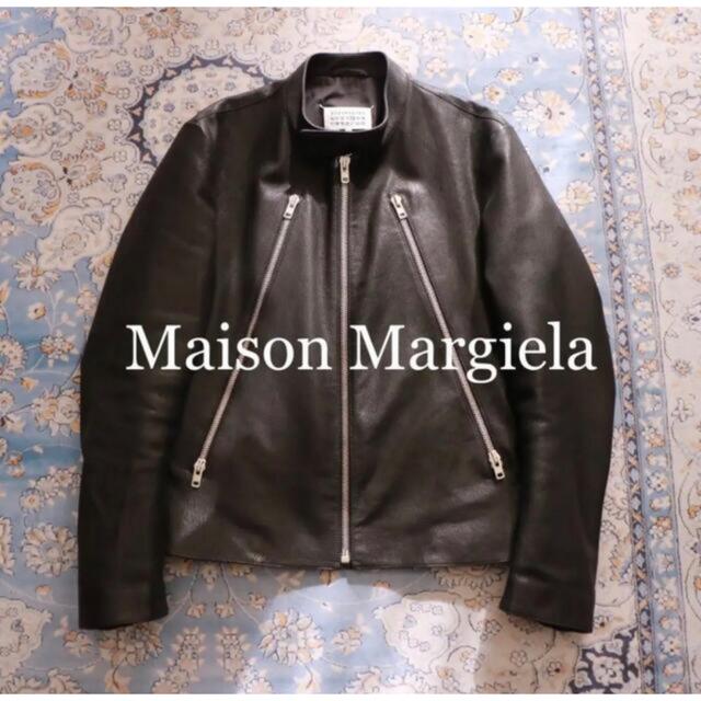 人気商品の Martin Maison Margiela レザージャケット 八の字 メゾンマルジェラ　18AW - ライダースジャケット