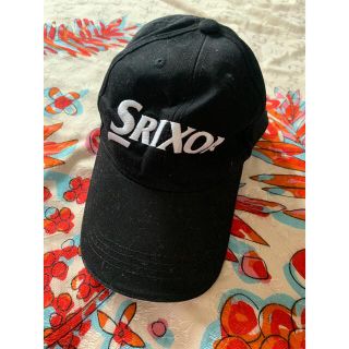 スリクソン(Srixon)のスリクソン　ゴルフキャップ　ブラック　オールシーズン　送料込み(キャップ)