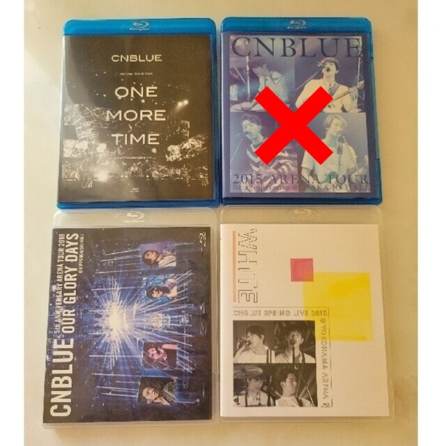 CNBLUE(シーエヌブルー)のCNBLUE ライブBlu-ray　お纏めセット エンタメ/ホビーのDVD/ブルーレイ(ミュージック)の商品写真