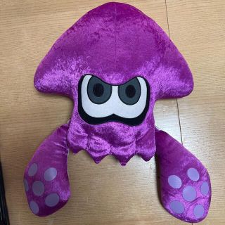 ニンテンドウ(任天堂)のパープル　イカ　スプラトゥーン　ニンテンドー　人形　ぬいぐるみ(ゲームキャラクター)