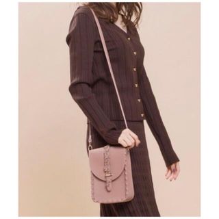 ウィルセレクション(WILLSELECTION)のお値下げ❤️ウィルセレクション カットフラワースクエアポシェット(ショルダーバッグ)