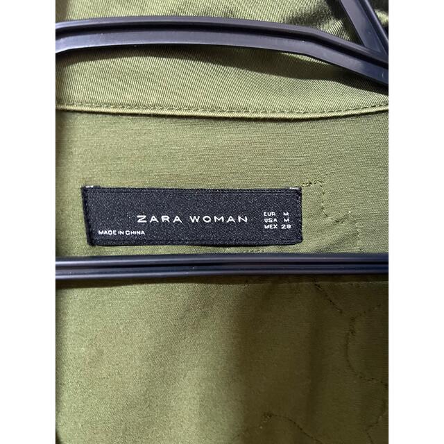 ZARA(ザラ)のZARA刺繍ミリタリージャケット レディースのジャケット/アウター(ミリタリージャケット)の商品写真