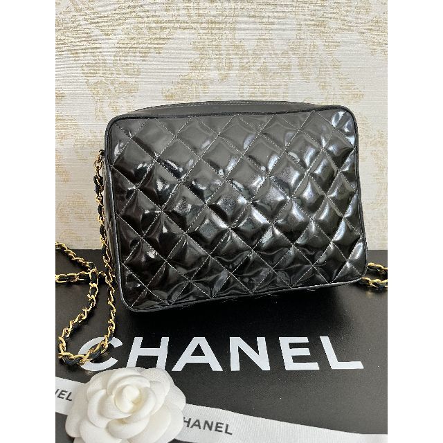 美品　CHANEL シャネル　マトラッセ　フリンジ　チェーンショルダー