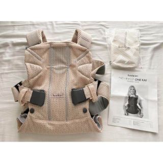 ベビービョルン(BABYBJORN)のベビービョルン　ONE KAI AIR ワンカイエアーパーリーピンク　廃盤品(抱っこひも/おんぶひも)