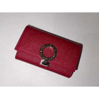 ブルガリ(BVLGARI)のBVLGARI キーケース　赤　新品未使用品(キーケース)