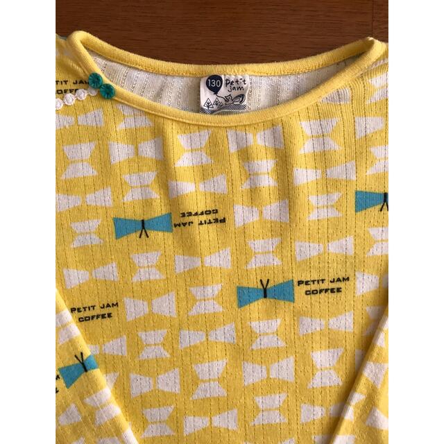 Petit jam(プチジャム)のPetit jam☆Tシャツ130 キッズ/ベビー/マタニティのキッズ服女の子用(90cm~)(Tシャツ/カットソー)の商品写真