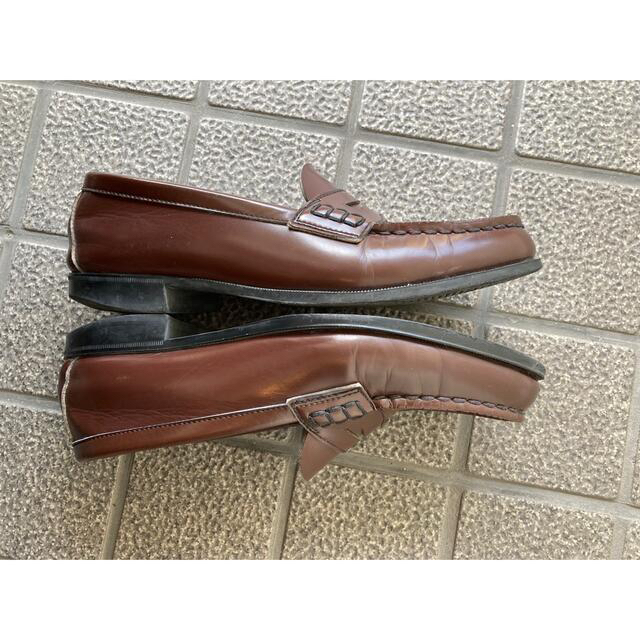 HARUTA(ハルタ)のお値下げしました！HARUTA ローファー茶色24.5cm レディースの靴/シューズ(ローファー/革靴)の商品写真