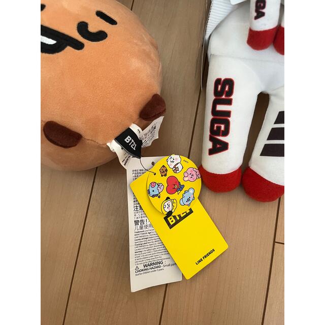 防弾少年団(BTS)(ボウダンショウネンダン)のBTS SUGA ユンギ　SHOOKY グッズ　ぬいぐるみ　セット エンタメ/ホビーのCD(K-POP/アジア)の商品写真