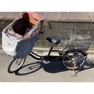 【最終値下げ】子ども乗せ自転車　ママフレ　ツイン(自転車本体)