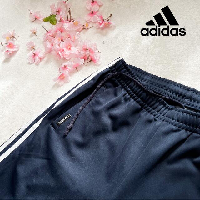 adidas(アディダス)の【良品　古着】アディダス　ハーフパンツ　メンズL ネイビー メンズのパンツ(ショートパンツ)の商品写真