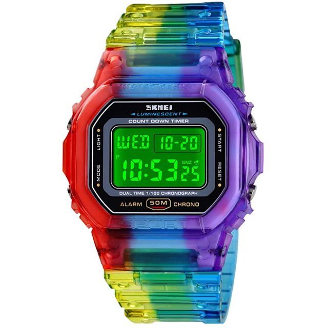 SKMEI 腕時計1622　G-SHOCK DW-5600互換 メンズの時計(腕時計(デジタル))の商品写真