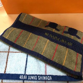 ジュンコシマダ(JUNKO SHIMADA)のシティテラス様専用💕新品未使用💕ブランドタオル4枚set💕(タオル/バス用品)