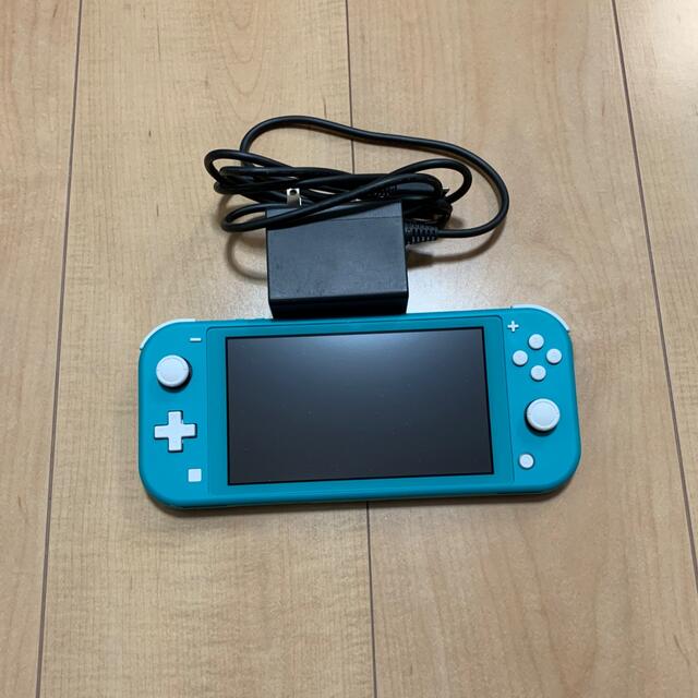 Nintendo Switch(ニンテンドースイッチ)の任天堂スイッチライト　ターコイズ　箱なし エンタメ/ホビーのゲームソフト/ゲーム機本体(家庭用ゲーム機本体)の商品写真