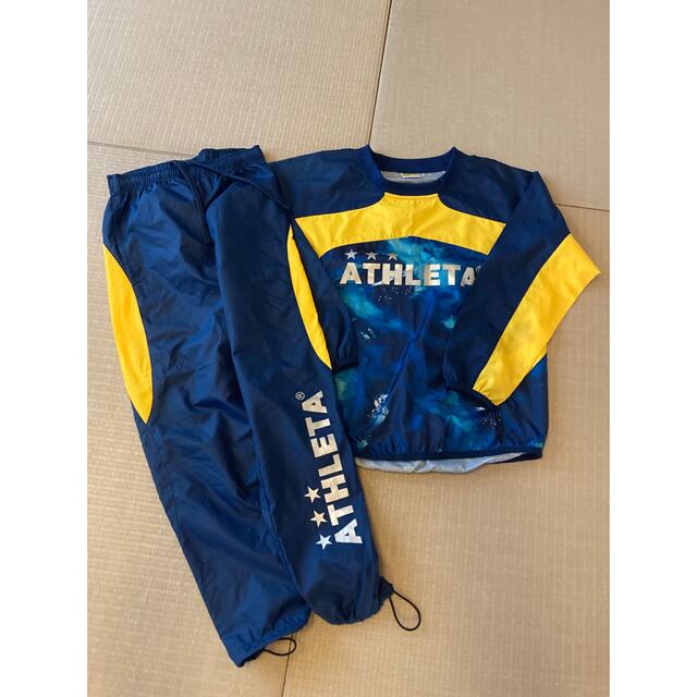 ATHLETA(アスレタ)のお値下げ　ATHLETA ピステ上下セット スポーツ/アウトドアのサッカー/フットサル(ウェア)の商品写真