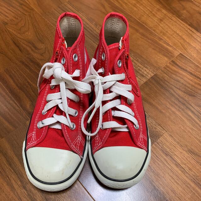 CONVERSE(コンバース)のハイカット　コンバース　21センチ キッズ/ベビー/マタニティのキッズ靴/シューズ(15cm~)(スニーカー)の商品写真