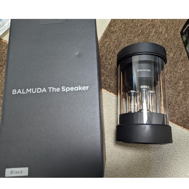 BALMUDA The Speaker black 箱 付属品付