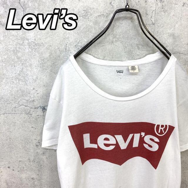 Levi's(リーバイス)の希少 90s リーバイス Tシャツ ビッグプリント レディースのトップス(Tシャツ(半袖/袖なし))の商品写真