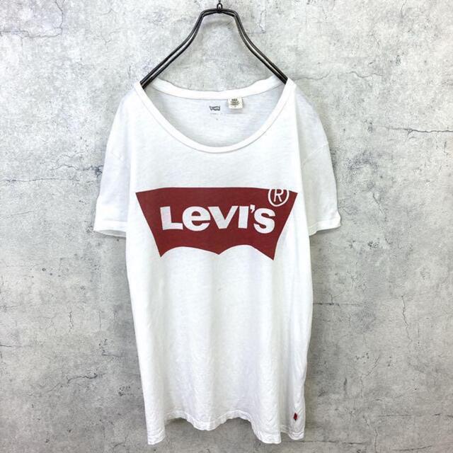 Levi's(リーバイス)の希少 90s リーバイス Tシャツ ビッグプリント レディースのトップス(Tシャツ(半袖/袖なし))の商品写真