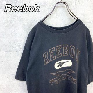 リーボック(Reebok)の希少 90s リーボック Tシャツ ビッグプリント USA製 美品(Tシャツ/カットソー(半袖/袖なし))