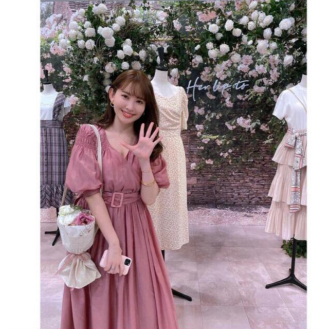 【正規品】Herlipto Airy Volume Sleeve Dress